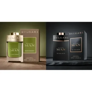 Kit Bvlgari: Man Wood Essence Edp 100ml + Man In Black Edp 100ml
