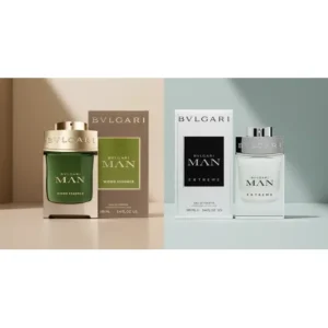 Kit Bvlgari Man: Wood Essence Edp 100ml + Extreme Edt 100ml